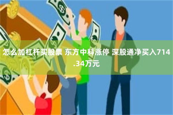 怎么加杠杆买股票 东方中科涨停 深股通净买入714.34万元